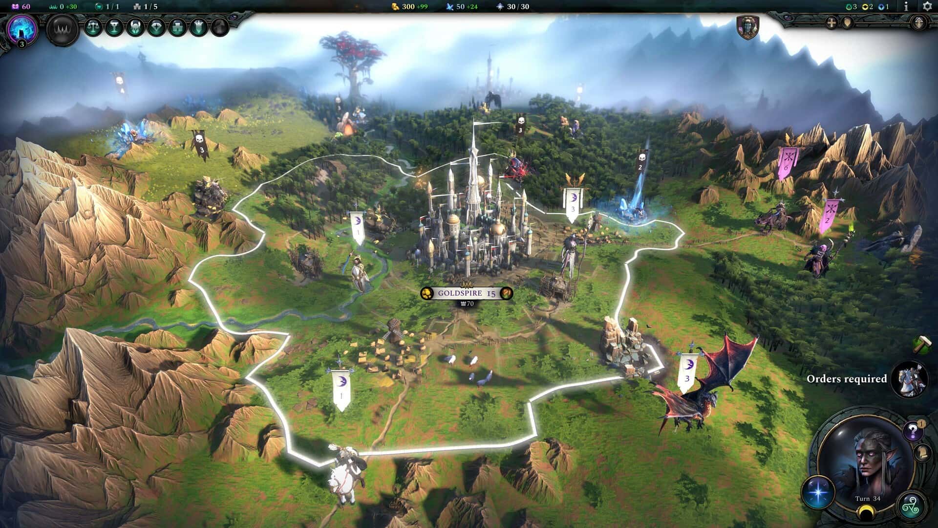 奇迹时代4 Age of Wonders 4 V.1.013.005.116296 全DLC含季票 豪华中文版全息投影